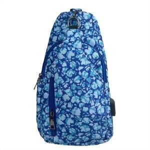 NEW CALLA unisex nupouch daypack in sonoma / blue botanical